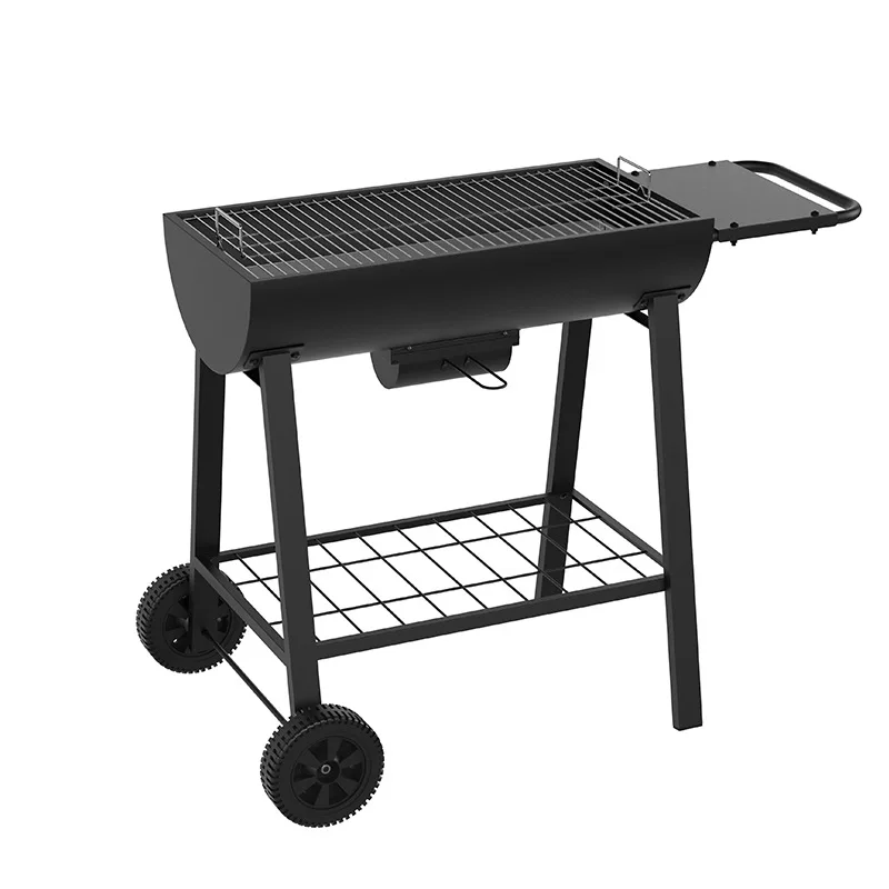 

Outdoor oven trolley outdoor camping barbecue grill thickened