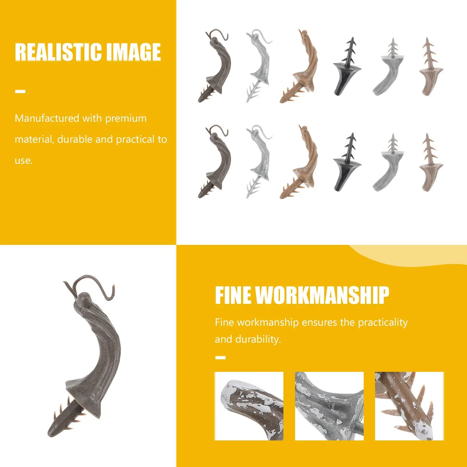 24 Stück Kürbis-Stiele aus Kunststoff, Ernte-Dekor-Zubehör zum Basteln, Halloween, Thanksgiving, gefälschte Kürbisse, Kranzherstellung