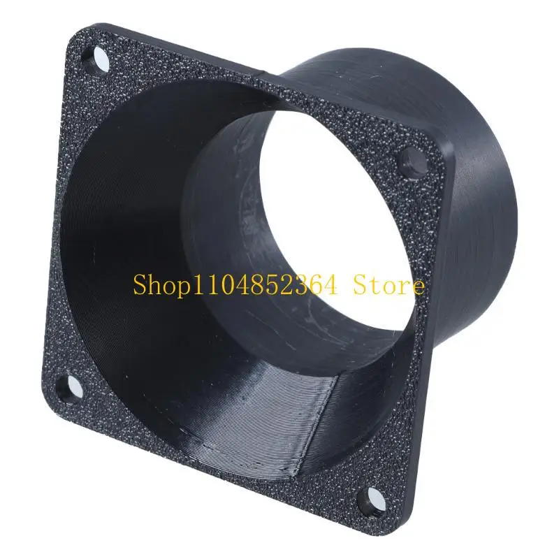 

652F 38/40/42mm Duct Connector Plastic Straight Pipe Flanges Ventilation Ducting