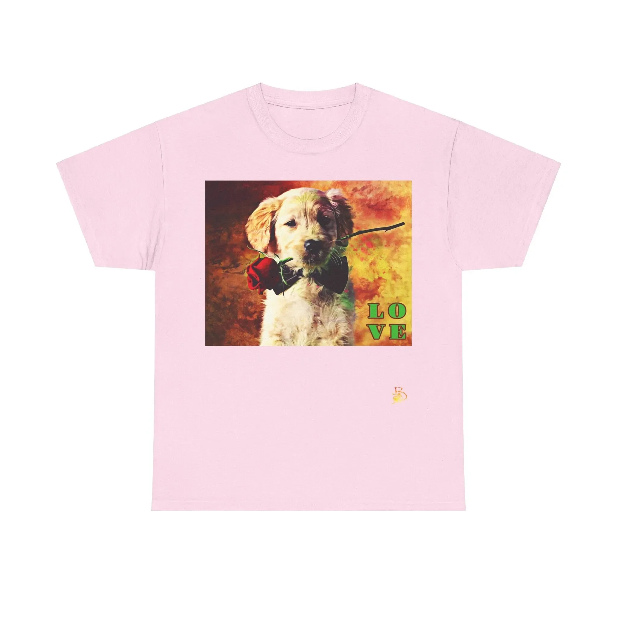 Date Night Dog Heavy Cotton T Shirt