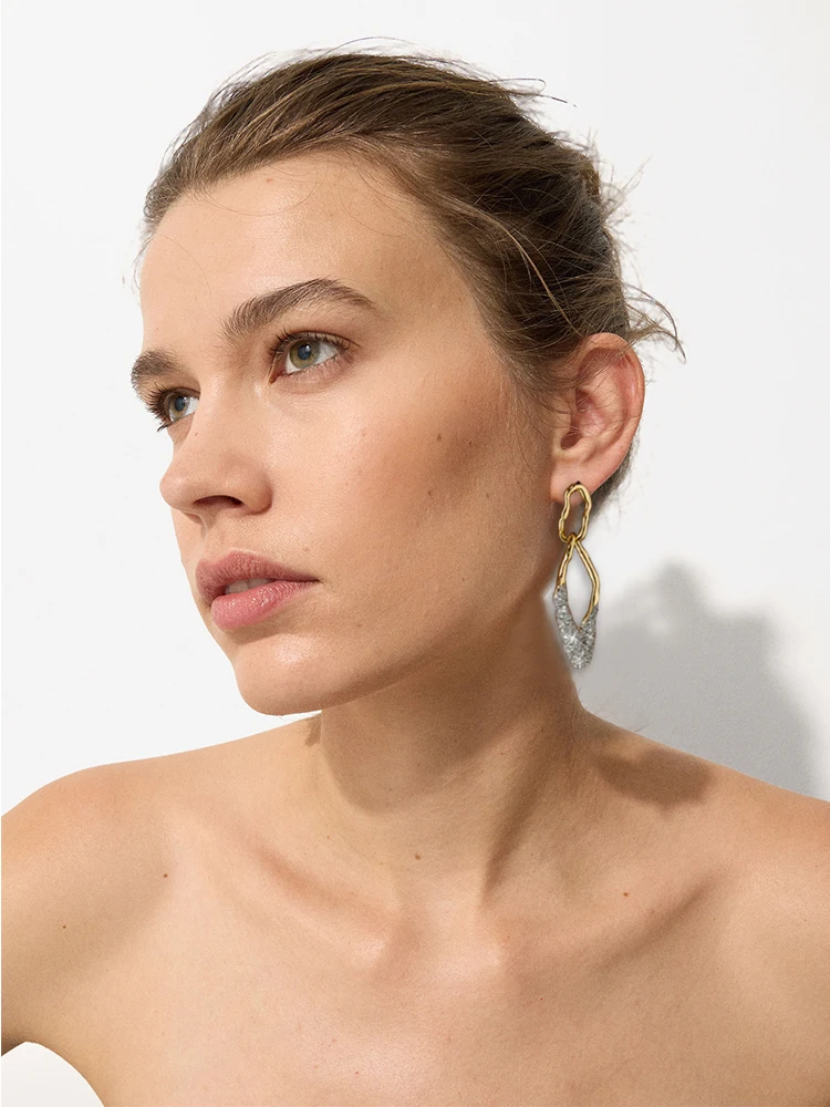 

Vintage Earrings With s925 Silver Needle Trendly Personality Earrings Paty Earring Birthday Gift