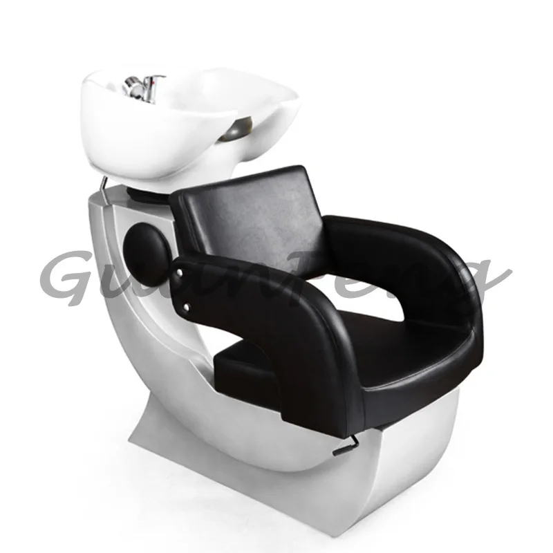 Barber shop special Bianshi bed hydrotherapy shampoo massage bed