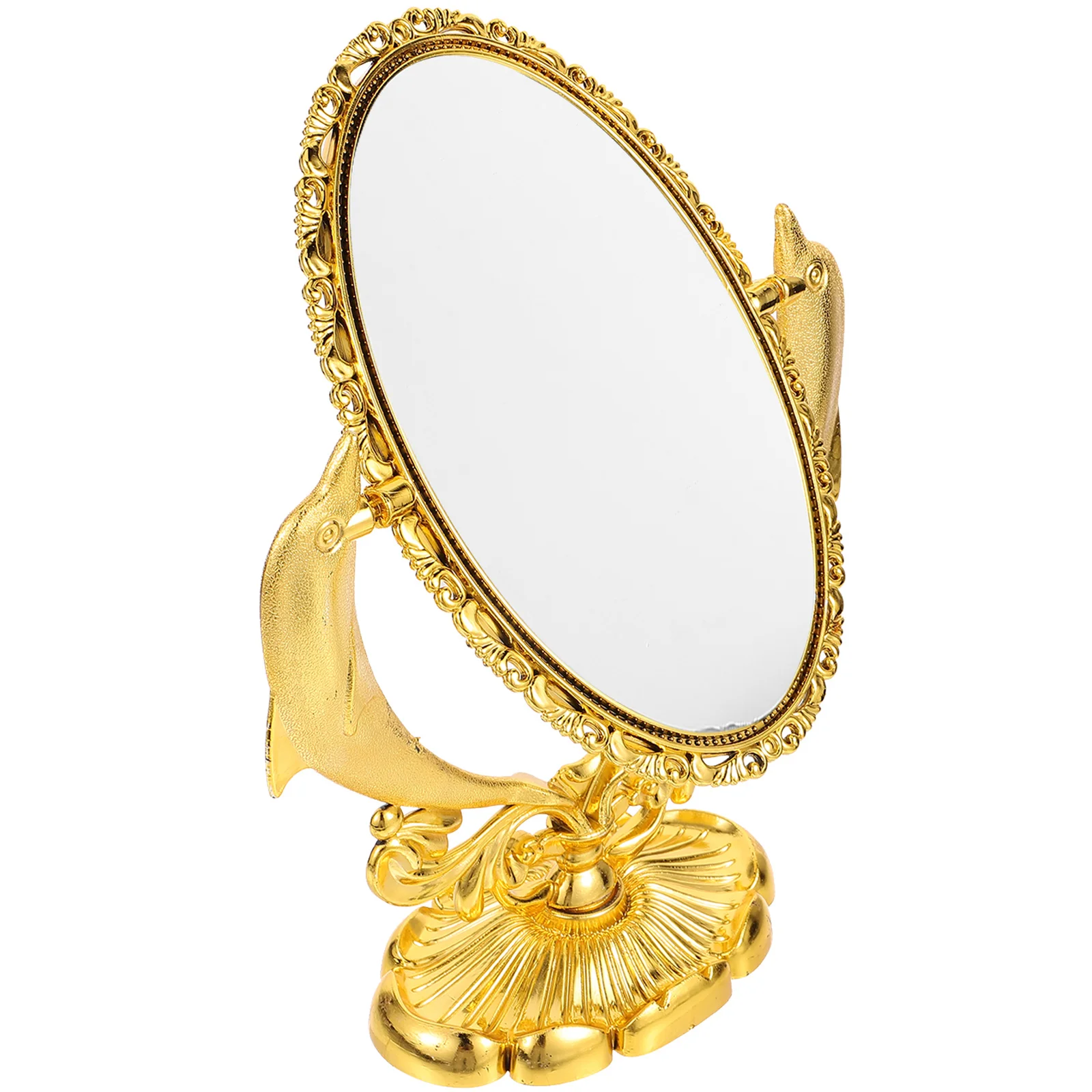 Dubbelzijdige draaibare make-upspiegel Desktoptafel make-upspiegel voor bureaugebruik make-upspiegels Tafelmake-upspiegel,