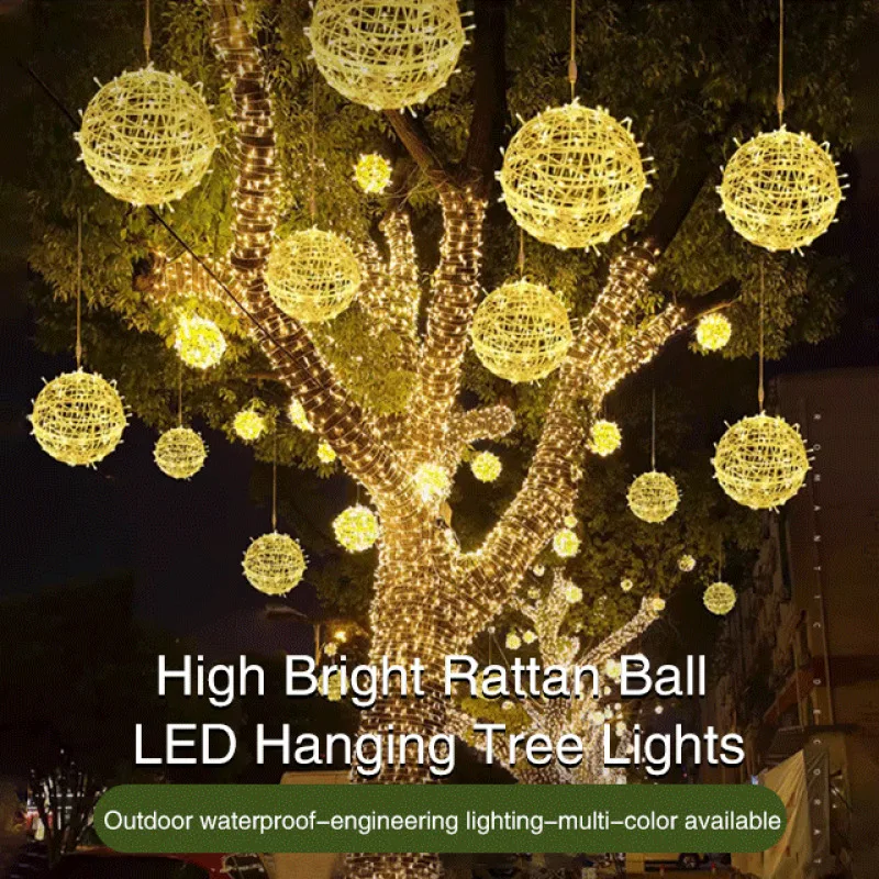 Праздничное атмосферное освещение, наружная Водонепроницаемая шаровая лампа, инженерная лампа sepak takraw люминесцентные лампы