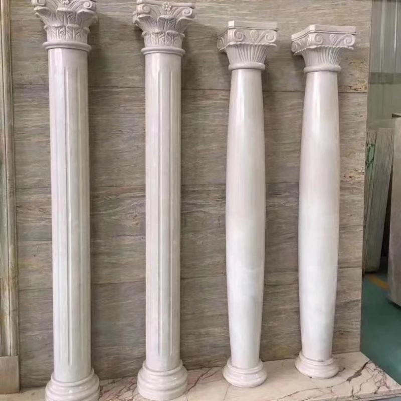Natural stone, artificial marble, special-shaped fiberglass, plastic wine modeling, cylinder store, garden hall, Roman column