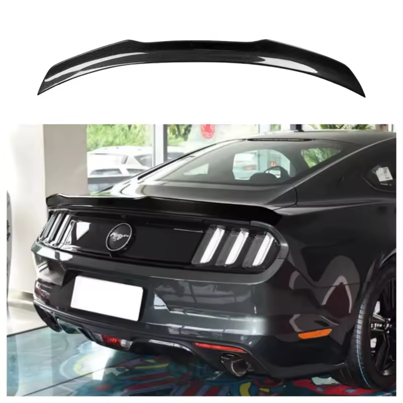 Mustang haute qualité ABS becquet style automatique pour Ford Mustang 2015 2016 2017 2018 2019 2020 2021 becquet d'aile de coffre arrière