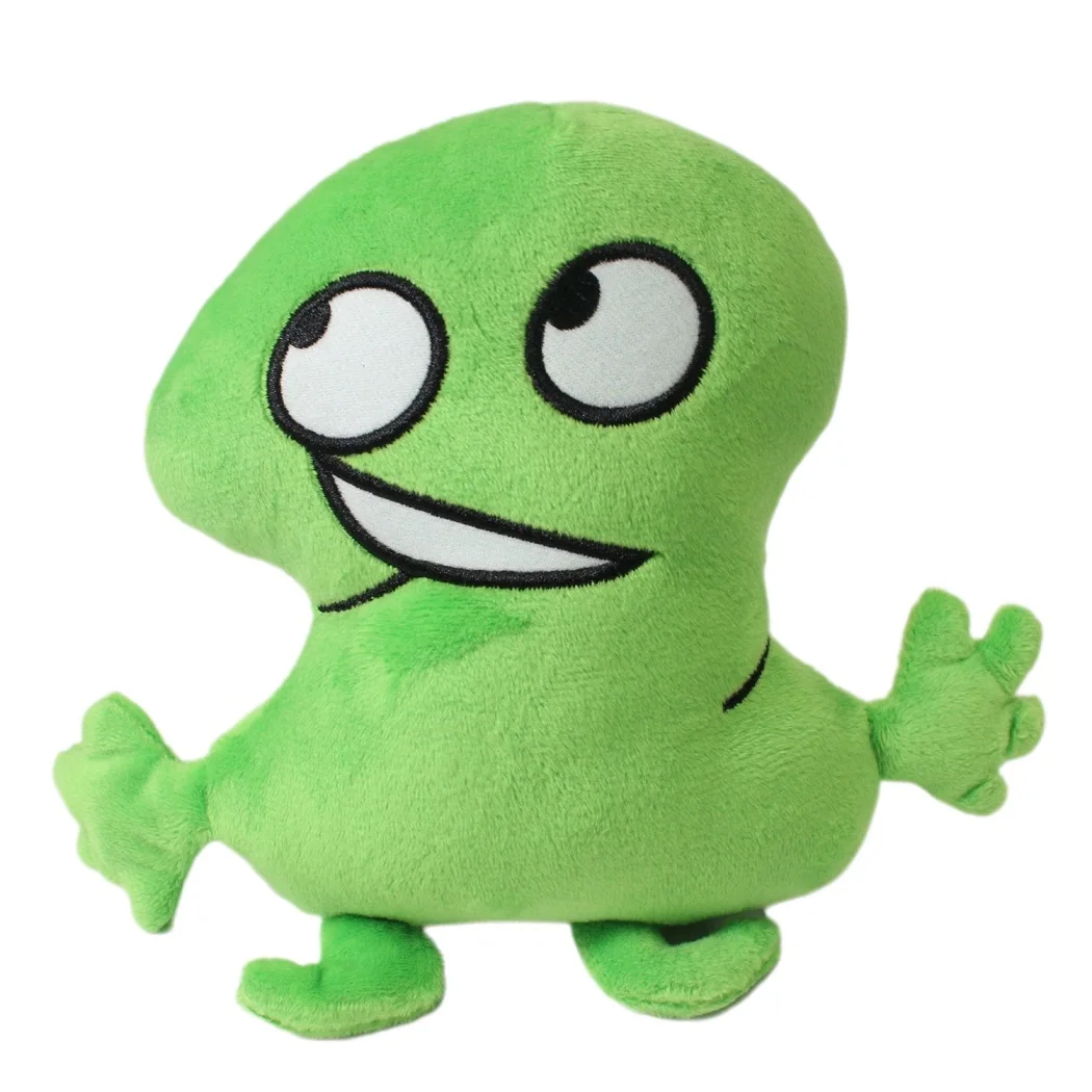꿈의 섬 플러시 장난감에 대한 새로운 도착 전투 BFDI 하나 두 네 X 박제 동물 부드러운 인형 시계 버튼 와플 볼 팬 아이 선물