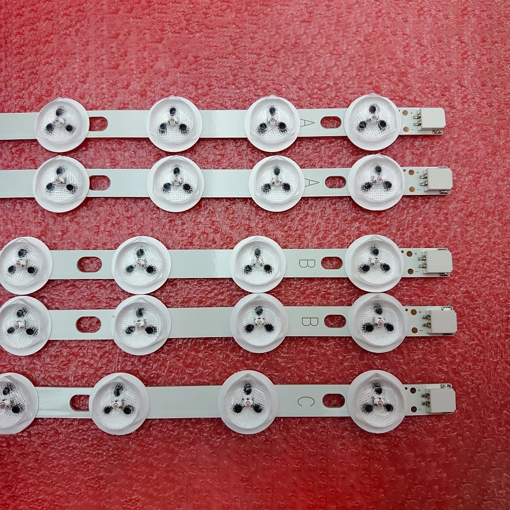 New 10set=50pcs LED backlight strip For 40