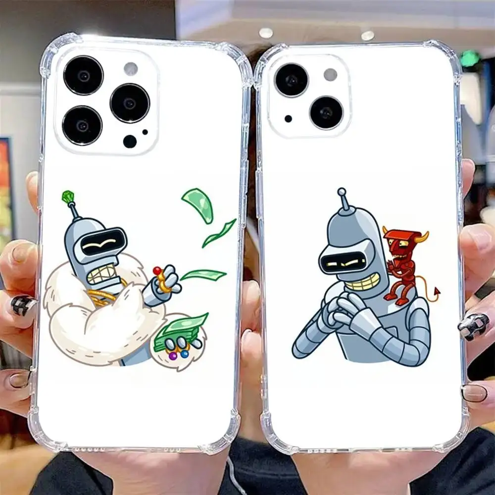 

Cartoon F-Futura-mas Phone Case For iPhone 16,15,14,13,12,11 Pro,Max,Plus,X,XS,XR,SE,Mini Transparent Silicone Soft