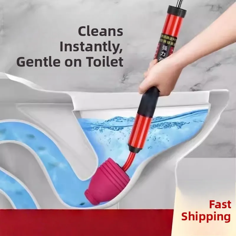 

Powerful Toilet Plunger Suction Drain Cleaner Batoom Tool Strong Vacuum Toilet Bowl Cleaner Household Plumbing Tool