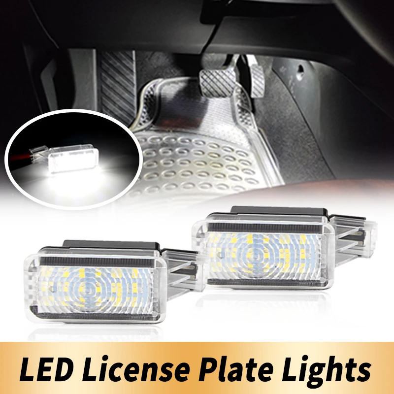 

1/2PCS LED Door Welcome Light Canbus Error Free ​For Acura RLX 14-19 TL 09-14 TLX 15-18 ZDX 10-13 Xenon White Car Accessories