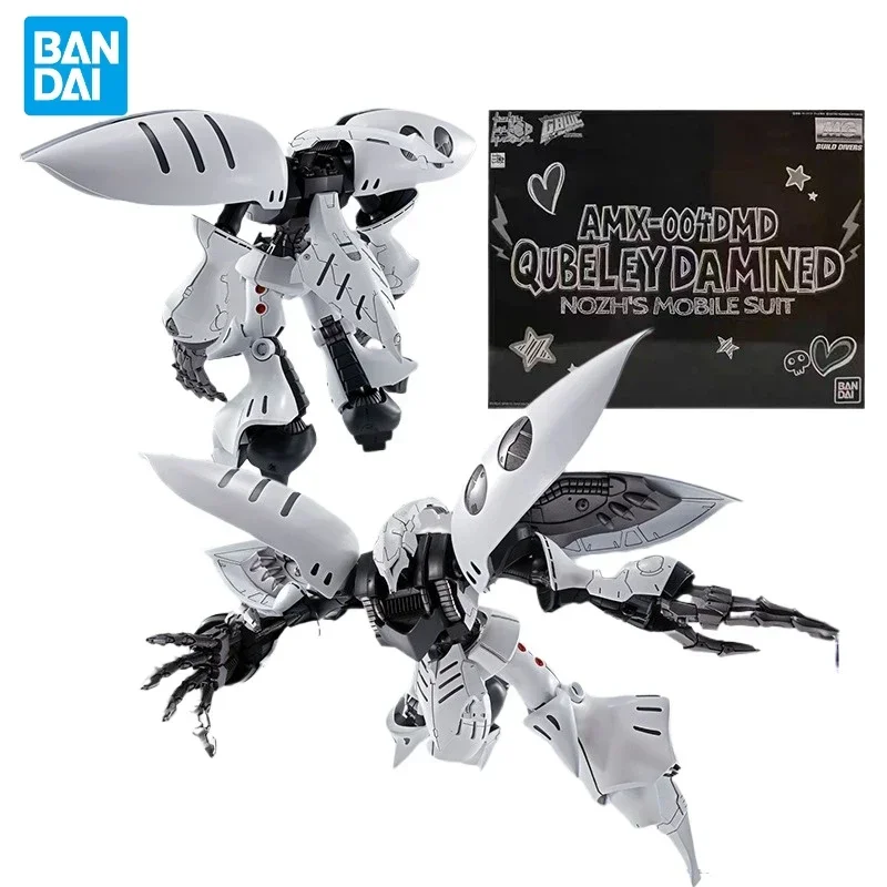 In Voorraad Bandai Originele Echt GUNDAM QUBELEY DAMNED MG 1/100 PB GBWC Model Assemblage Speelgoed Anime Action Figure Gift Collectible