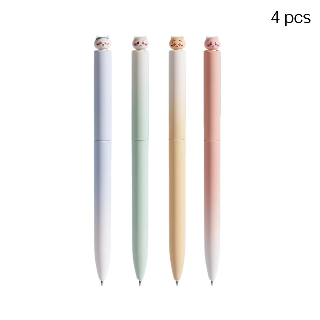 Chiikawa 0.5mm Black Gel Pen Set