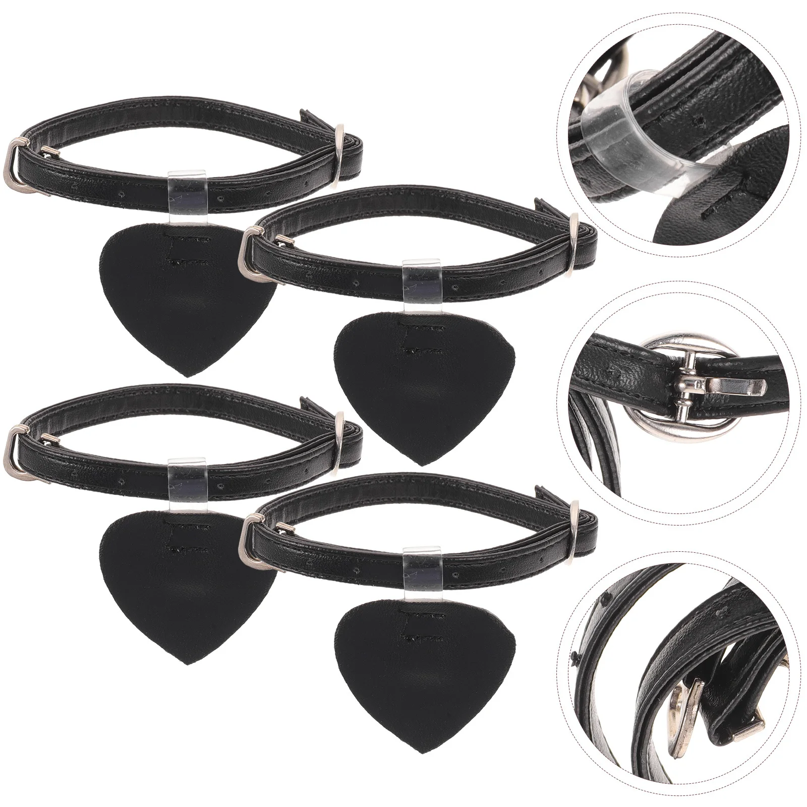 

4pcs Adjustable Heel Straps For Women Men Replaceable Anti-Slip Shoe Inserts Fit All Shoes Blister Prevention High Heel