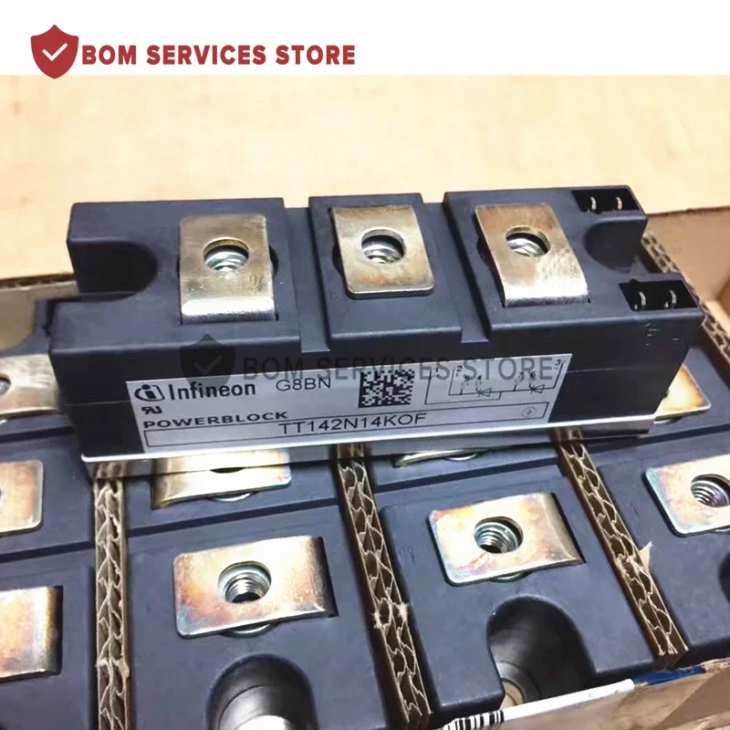 TD142N12KOF TD142N14KOF TD142N16KOF TT142N12KOF TT142N14KOF TT142N16KOF TT142N18KOF TD142N18KOF الوحدة الأصلية الجديدة