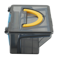 FSLH 1 PCS Dust Box Parts Accessories For Ilife V5S V3 V5 V5S Pro Robot Vacuum Cleaner Parts With Hepa Filter + Efficient Hepa F