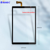 New 10.1 Inch 2.5D For Teclast P10HD 4G / Teclast P10S LTE Capacitive Touch Screen Panel PXA29A011/Angs-ctp-101350A Glass Film