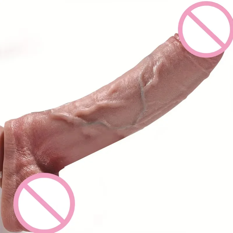 Soft Realistic Thick Huge Dildo Gay Adults Sex Toy for Women Suction Cup Big Dick Anal Plug Vaginal Masturbators Silicone Penis