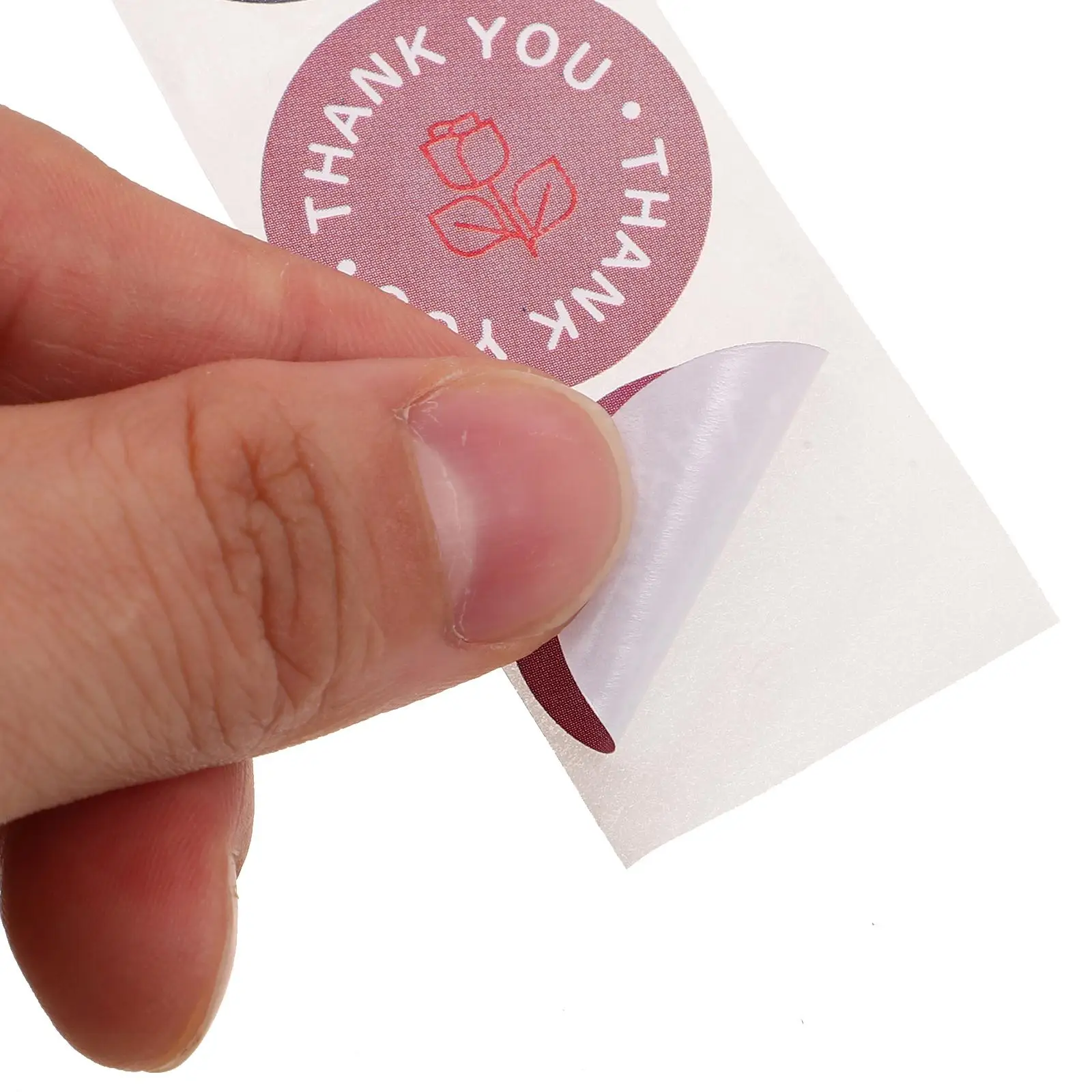 500 шт., розовые элегантные самоклеящиеся уплотнения для конвертов, подарочная упаковка, этикетки, упаковочные наклейки, этикетки для коробок, поделки на день Святого Валентина