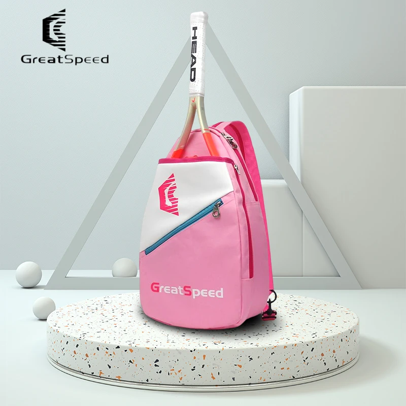 

GreetSpeed Badminton Racket Bag Sports Tennis Backpack Children with Sneakers Compartment Multifunctional Shoulder Bags Kids