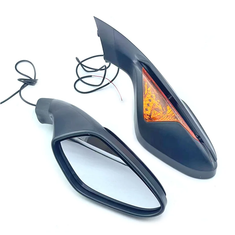 

Motorcycle Rearview Side Mirrors with Turn Signal Light For MV Agusta F3 675 800 2012 2013 2014 2015 Motorbike Rearview Mirrors
