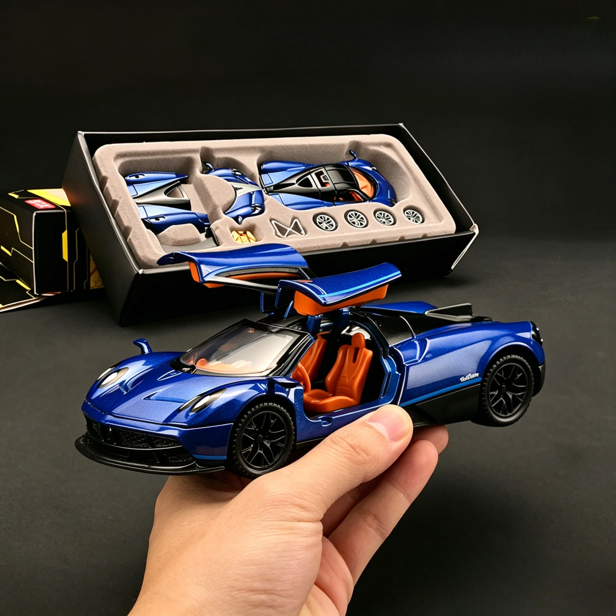 

DIY Alloy 1:43 Zonda R AE86 Car Model Detachable Modified Car Toy Children Boy Toy Car Birthday Gift Diecast Miniature Voiture