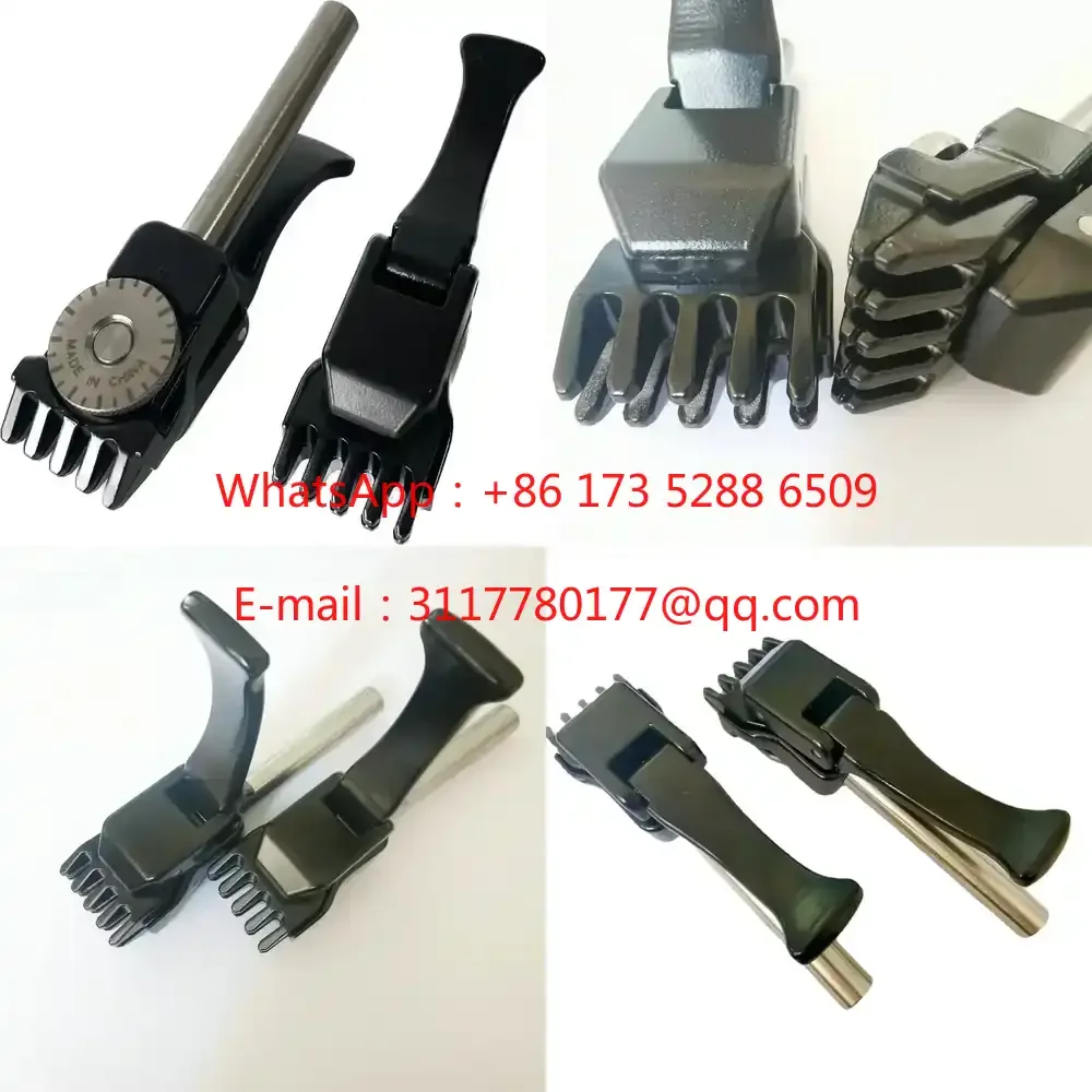 

WAP01 Powerti 2PCS Tennis Base Stringing Clamp Flying Clip Five Tooth 12.0mm Badminton Accessories Machine Tools