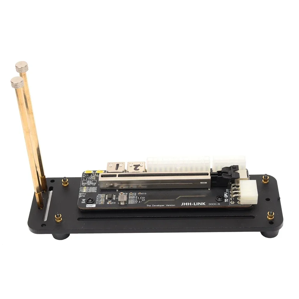 بطاقة الرسومات الخارجية للكمبيوتر المحمول eGPU PCI-E 3.0X16 إلى M.2 NVMe/M.2 NGFF/mPCIe/PCIe X1/PCIe X4 كابل تمديد مع حامل وحدة معالجة الرسومات
