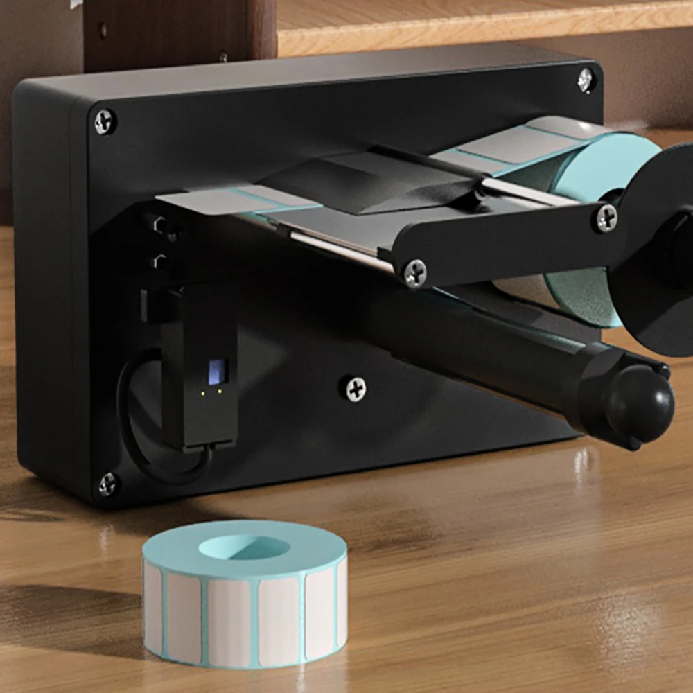 Automatic Label Dispenser Machine with Infrared Sensor for Multi-Row Adhesive Paper Stripping