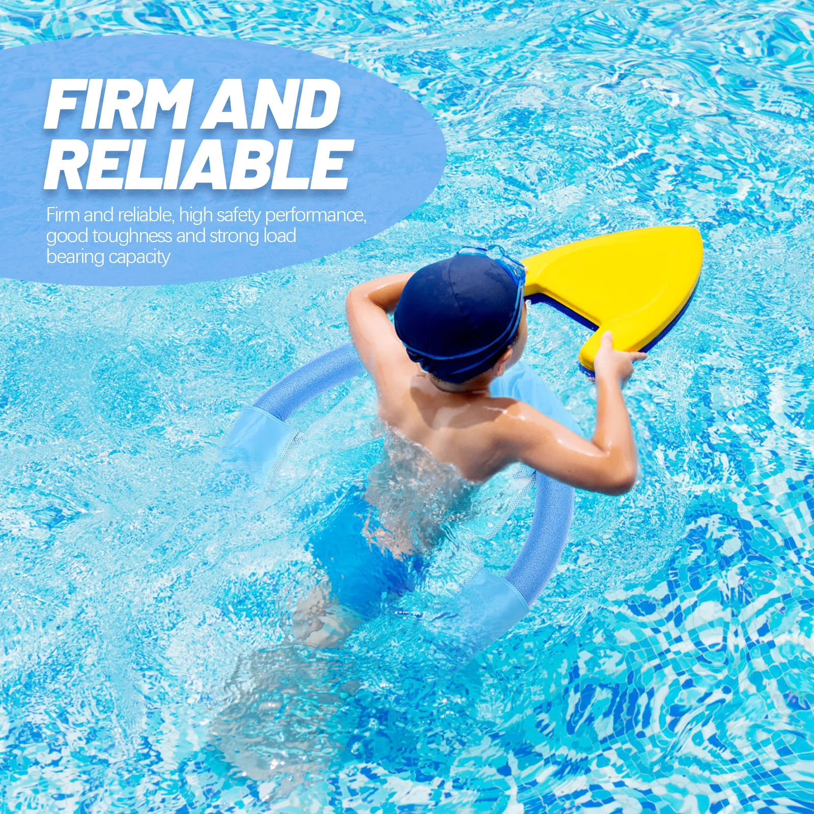 

Плавающий сетчатый шезлонг для бассейна для детей и взрослых, плавательный матрас из пены EPE, совместимый с водным гамаком, сетчатое сиденье, аксессуары для плавания