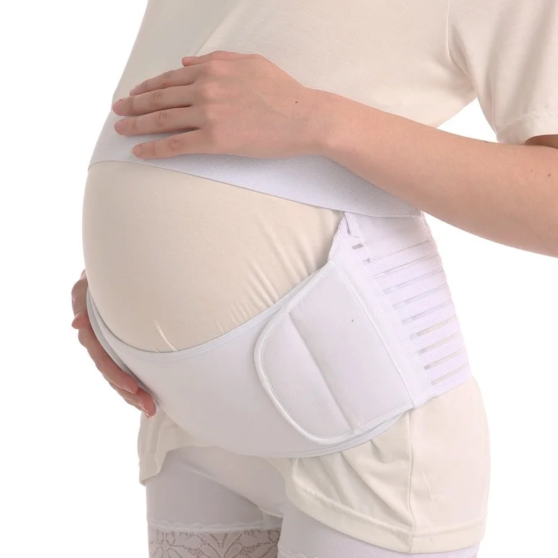 Pregnant Women\'s Belly Belt Breathable Adjustable Pregnant Belly Lumbar Adjustable Support Belt Postpartum Body Sculpting