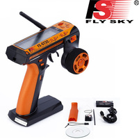 FLYSKY FS-GT3C 3CH AFHDS RC Car Radio Transmitter Built-in 800mah Battery  FS-GR3E Receiver for RC Car Truck Crawler Jeep Boat