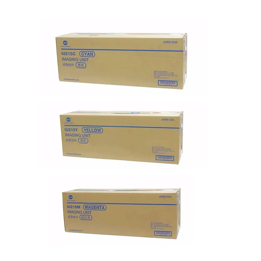 1X IU215 Original Imaging Unit for Konica Minolta Bizhub C226 C256 C266 Drum Unit With Developer Unit IU215C IU215M IU215Y