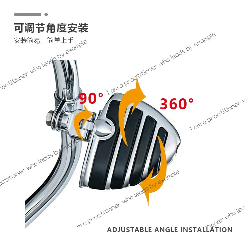 

Suitable for Harley, Tough Guy XL883/1200 72 Fat Dana Soft Tail Weilu Lutheran Front and rear pedals