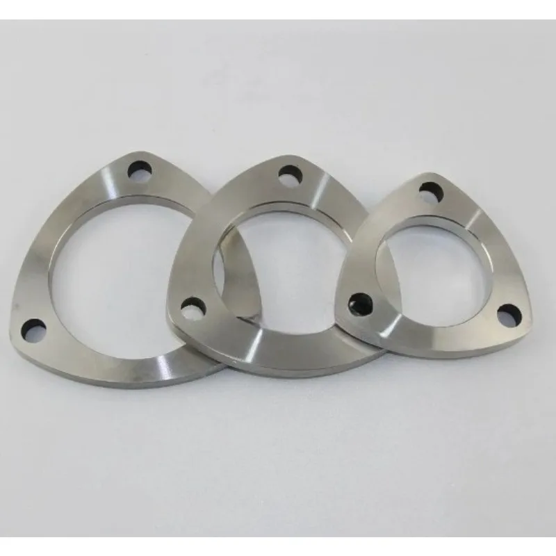 Automobile Exhaust Pipe Flange 304 Stainless Steel Welded Flange 51mm 63mm 76mm Universal Modification