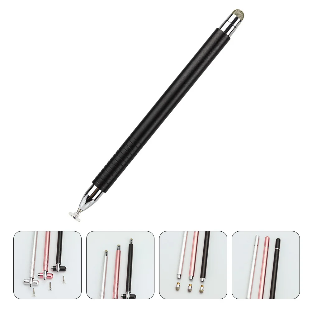 Magnetic Stylus Pen Disc Touch Screen Pencil Universal Stylus For Smartphones Tablets Replaceable Tip 360° Rotation Compatible