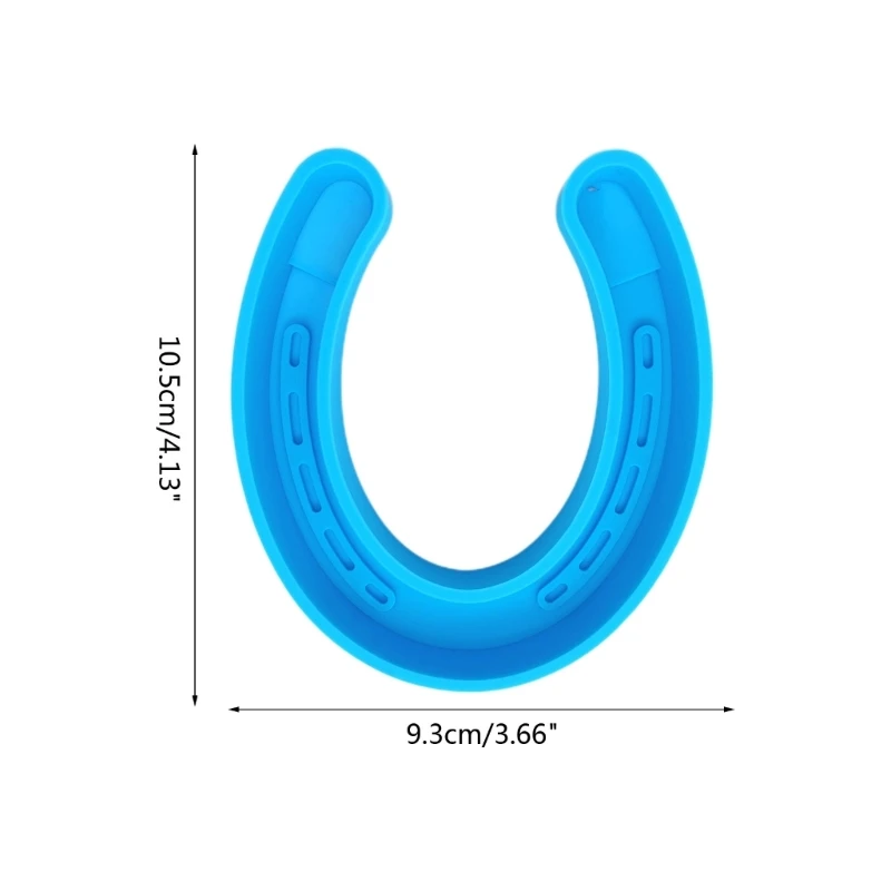 Handmade Horseshoe Shape Ornaments Epoxy Resin Mold Cake Decorating Silicone Mould DIY Crafts Jewelry Ornaments Casting Tools