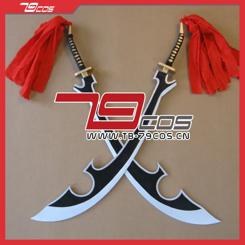 

Anime Bleach Katen Kyokotsu Zanpakutou Cosplay Sword Props Halloween Christmas Fancy Party Stage Performance Accessory