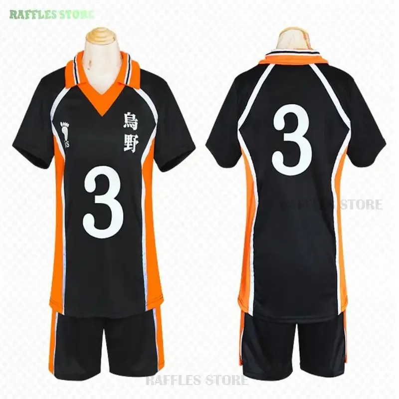 Anime Cosplay Kostuum Karasuno Schooluniform Volleybal Team Kostuum Hinata Shouyou Sportkleding Jerseys Shorts