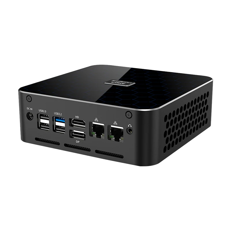 Imagem -05 - Helorpc-usb Desktop Mini Gaming Computer Dual Lan Ddr5 m2 Nvme Suporte Windows 10 11 Linux Tipo-c Bluetooth Wifi6 16g 512g