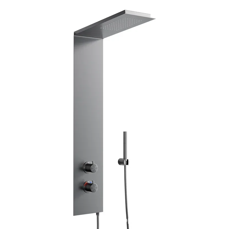 

6093 constant temperature shower set, bathroom household light luxury, pressurized 304 stainless steel shower