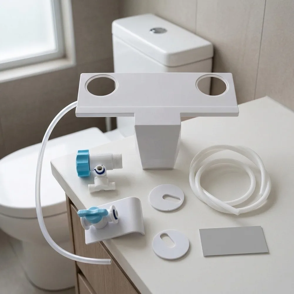 Non-Electric Toilet Bidet Attachment with Direct Fresh for Water Spray for Health Cleaning and Post-Use Refreshment