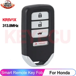 KEYECU Keyless Go FCC ID: KR5V1X 313.8MHz For Honda CR-V 2014 HR-V Fit 2015 2016 2017 2018 2019 2020 Car Remote Key A2C83161800
