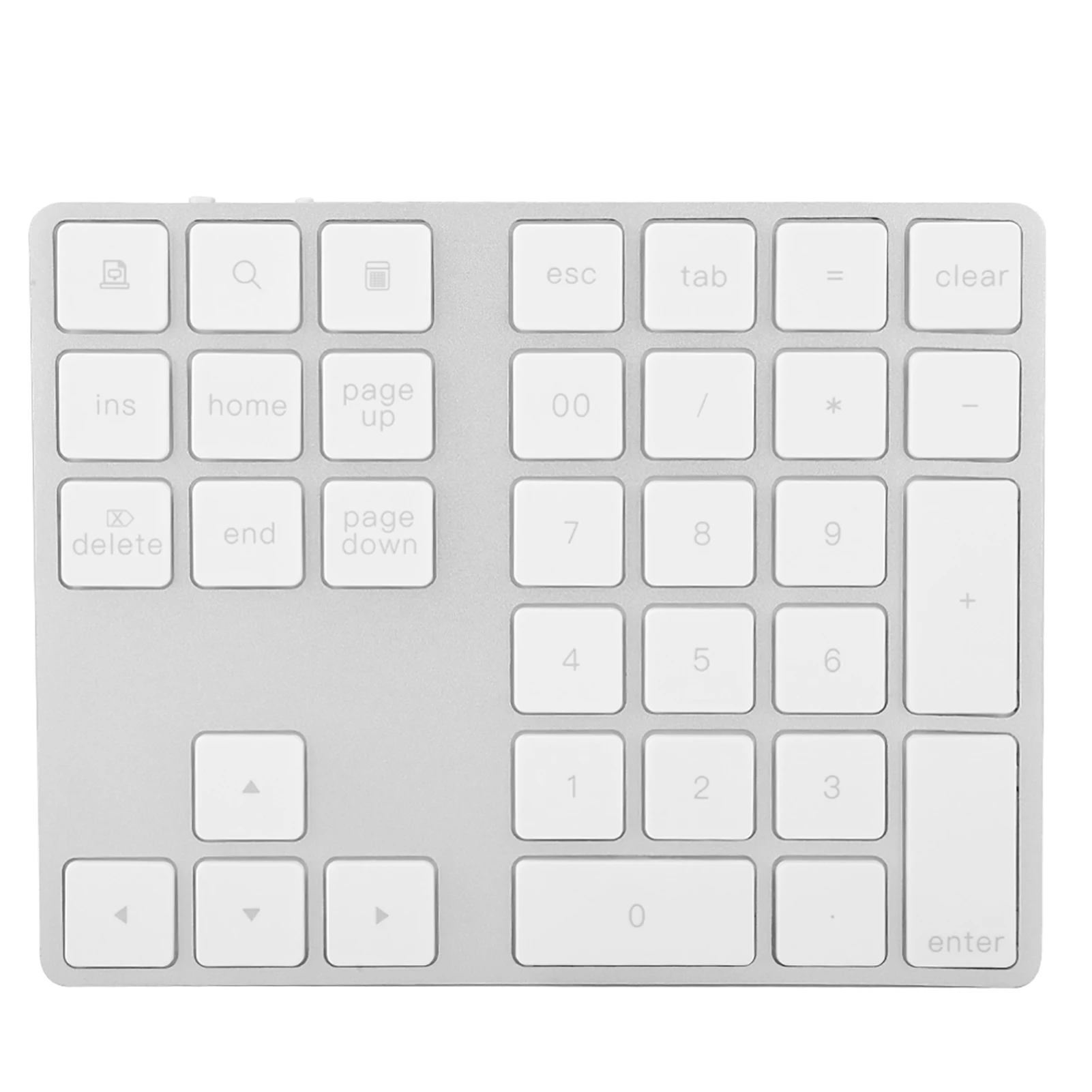 ユニバーサル BT308 34 キーミニ充電式テンキーワイヤレステンキーパッド小型キーボード安定した接続ラップトップ PC オフィス