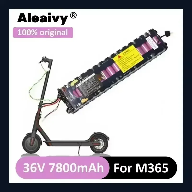 36V 7.8Ah Li-ion Battery Pack for MiJia M365 Electric Scooter 60km Range Waterproof Bluetooth Communication Replacement