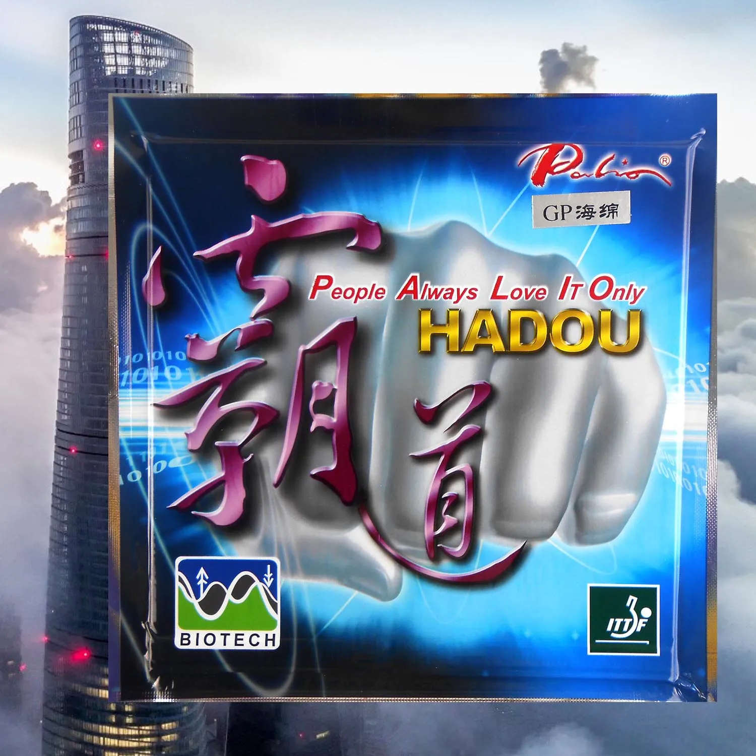 

Palio HADOU BIOTECH pips-in накладка для настольного тенниса с японской губкой