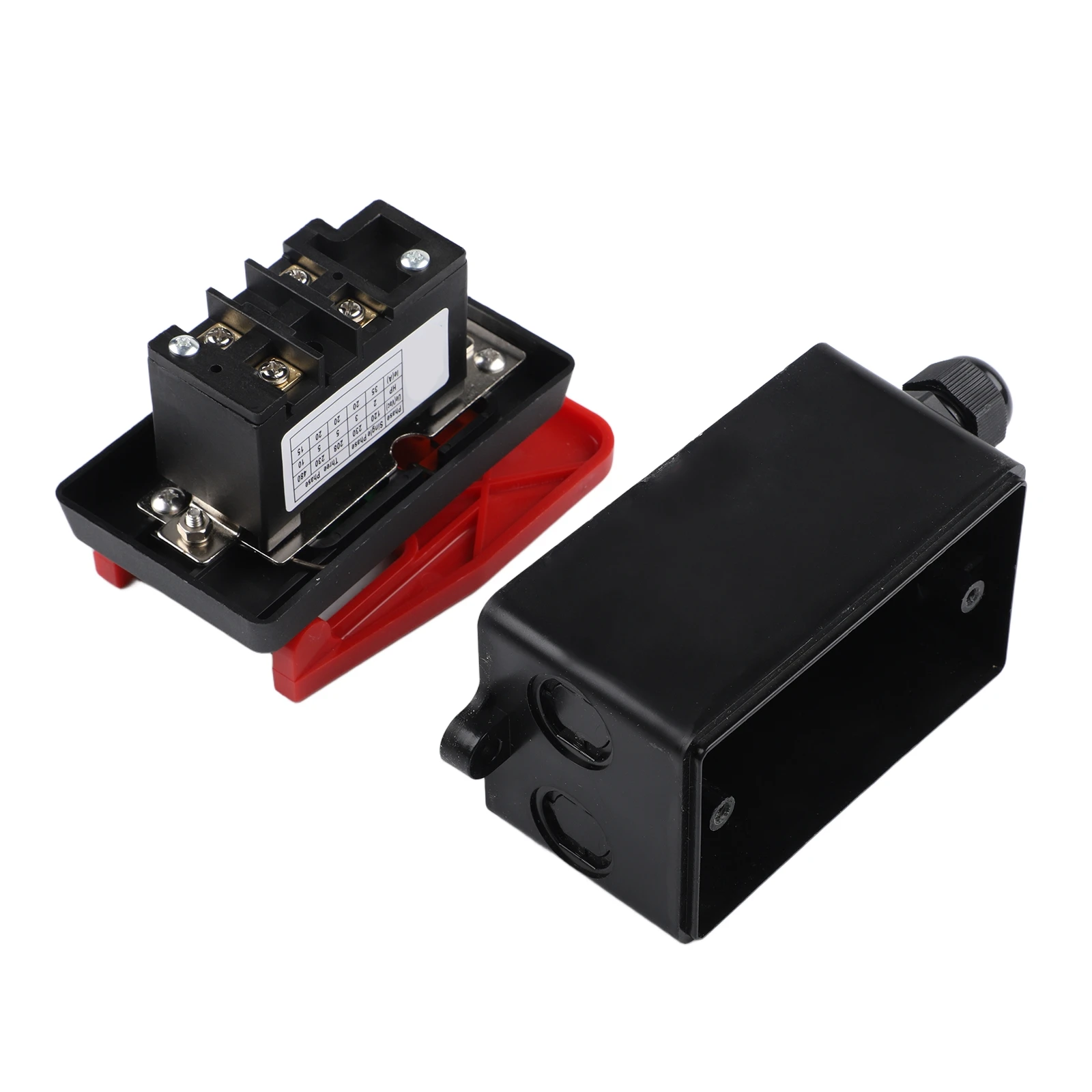 Mechanical Switch Safety Power Switch Power Tool Operation Red Switch Wide Voltage Support Reliable Performance