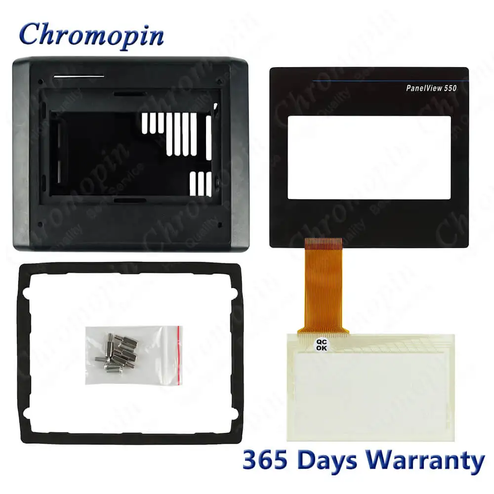 Plastic Cases Covers Housing for 2711-T5A1 2711-T5A10 2711-T5A10L1 2711-T5A12L1 Front + Back Covers + Touchscreen + Overlay