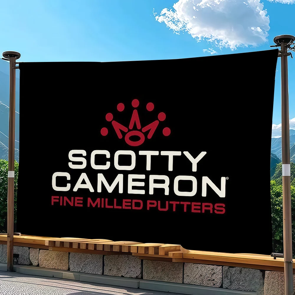 Print S-Scotty Fashion C-Cameron Flag Tapestry Outdoor Party Bedroom Living Room Dormitory Decorative Themed Wall Hanging Banner