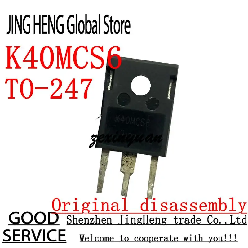 10PCS K40MCS6 TO-247 Original disassembly